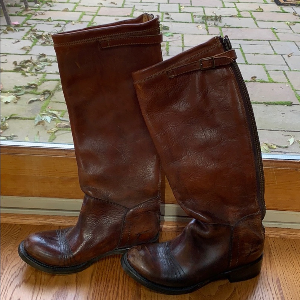 ASH Knee High boots with zipper detail Sz7/37